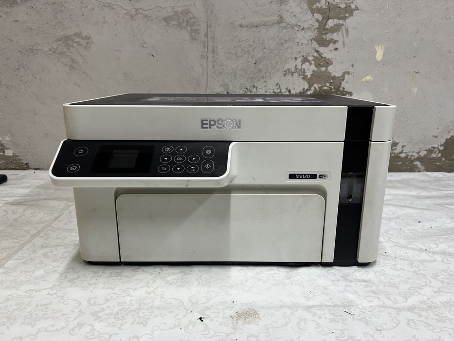 МФУ Epson M2120 C11C/18404 (3 в 1) СНПЧ, Ethernet, Wi-Fi Direct