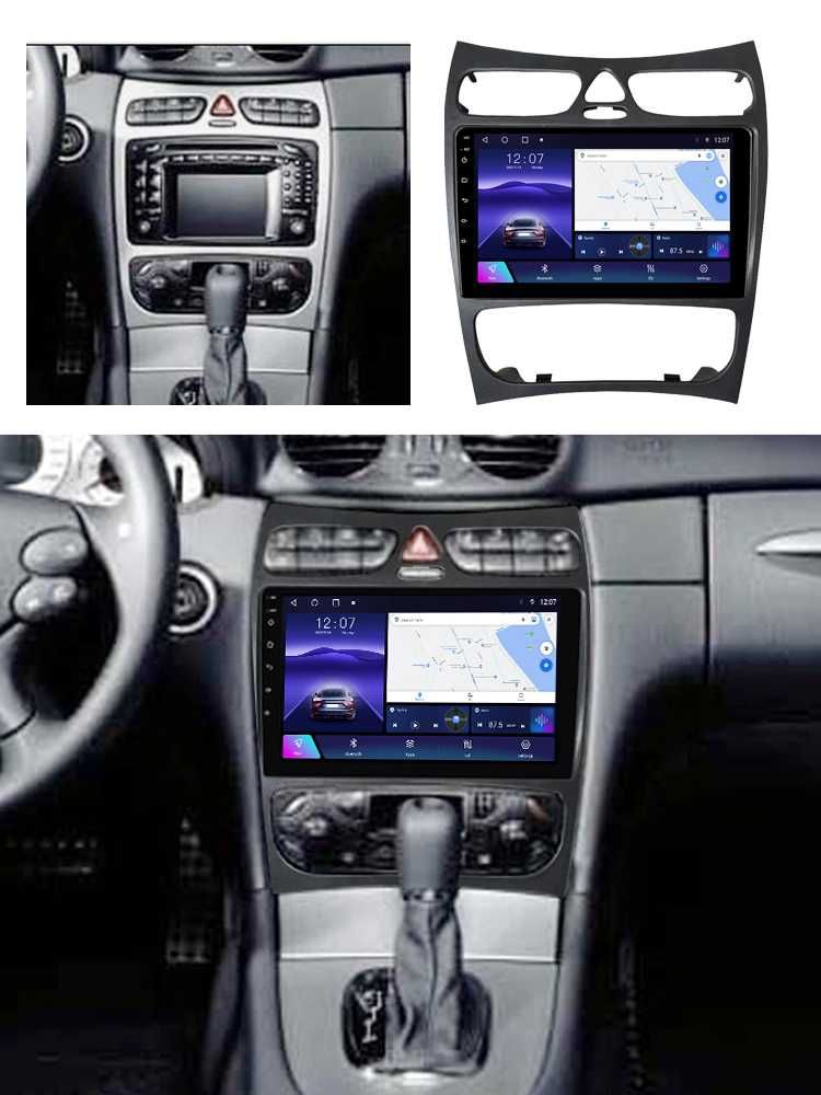 Navigatie Android 13 Mercedes CLK 2002 - 2005 1/8 Gb CarPlay + CAMERA