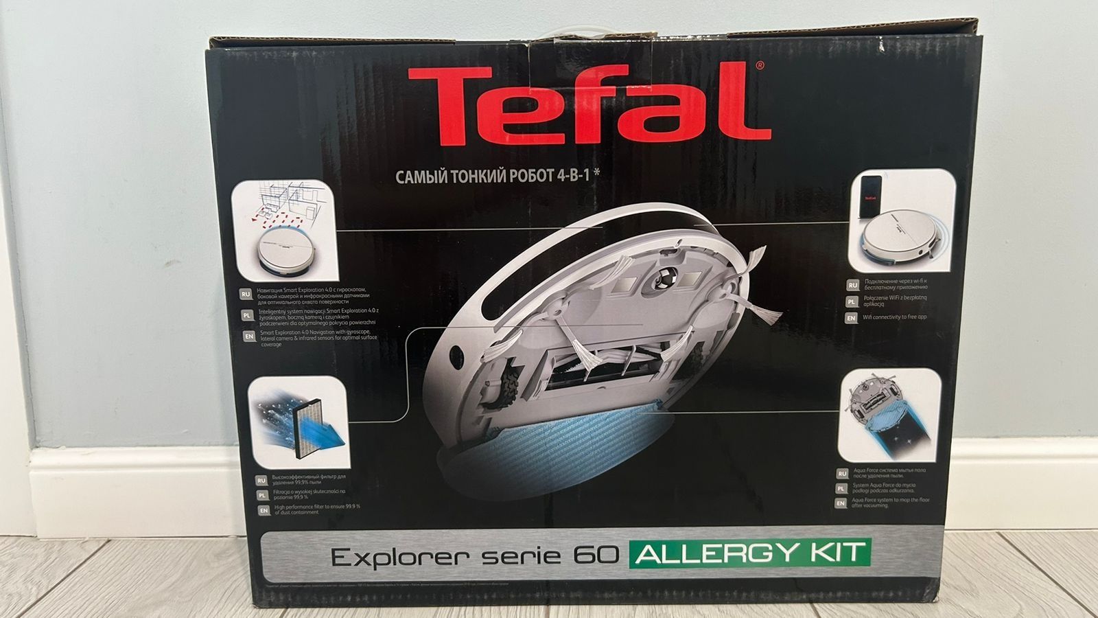 Робот пылесос Tefal Explore series 60