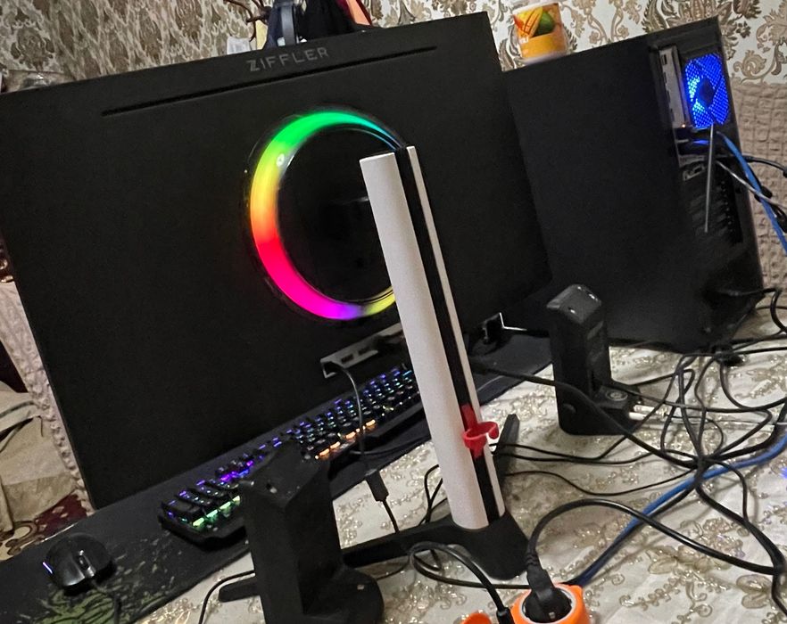 Игровой компьютер i3 13100f gtx 1660ti 6gb monitor 2k hdr 180GHZ