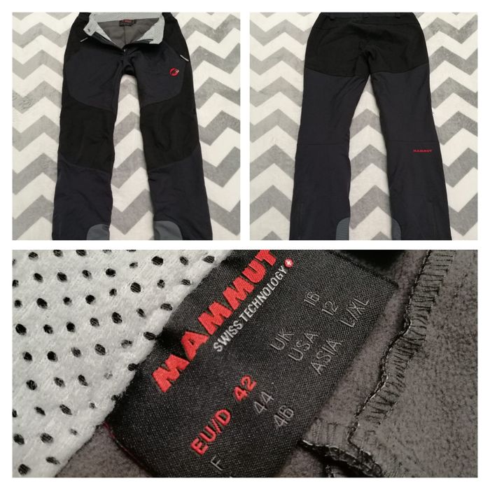MAMMUT pantaloni autentici munte damă SOFTECH | transport GRATUIT‼️FAN