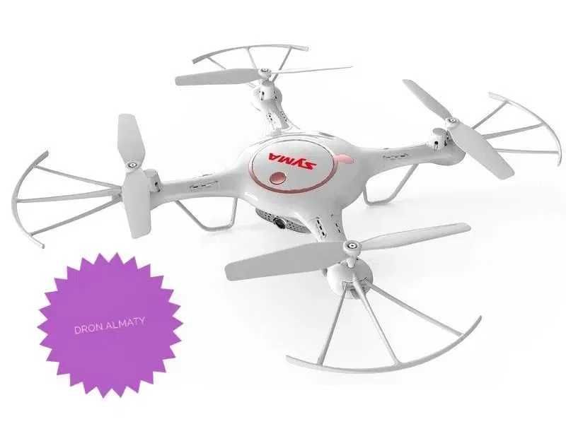 Квадрокоптер дрон с камерой Wi-fi syma x5uw-d на пульте