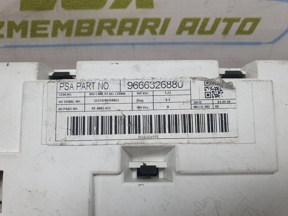 Ceasuri bord 9666326880 Citroen C5 2 [2008 - 2017]