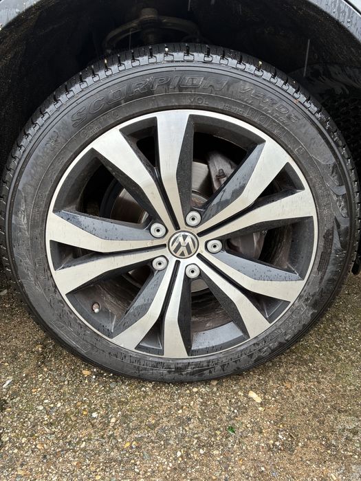 Jante vw touareg 5x130 9j et57 71.5gc 7P R20 anvelope mixte 275/45/20
