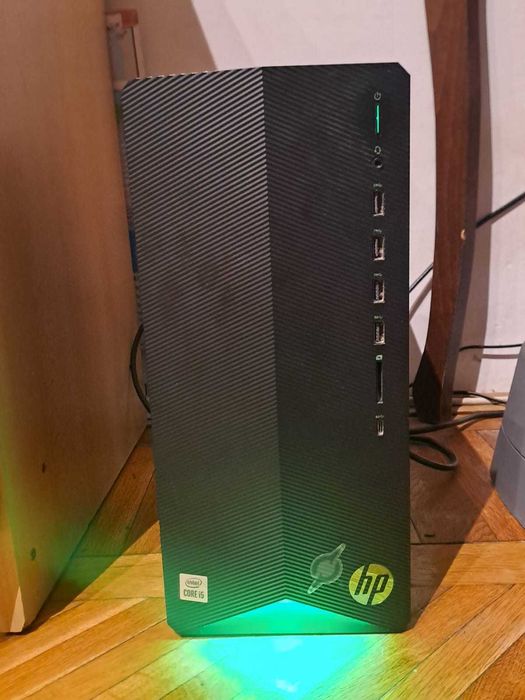 PC de Gaming HP, utilizat în condiții normale.