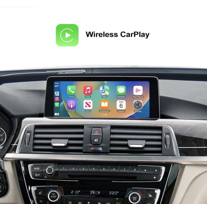 Waze / CarPlay BMW / Andream seria F, G, I / Ambientale Custom