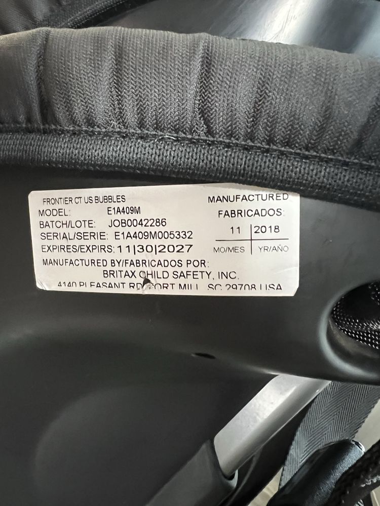 Britax Frontier Click Tight детско столче за кола до 54 кг