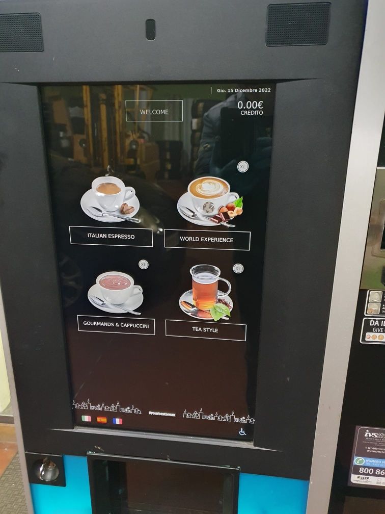 Вендинг кафе автомат / кафе машина  Canto touch