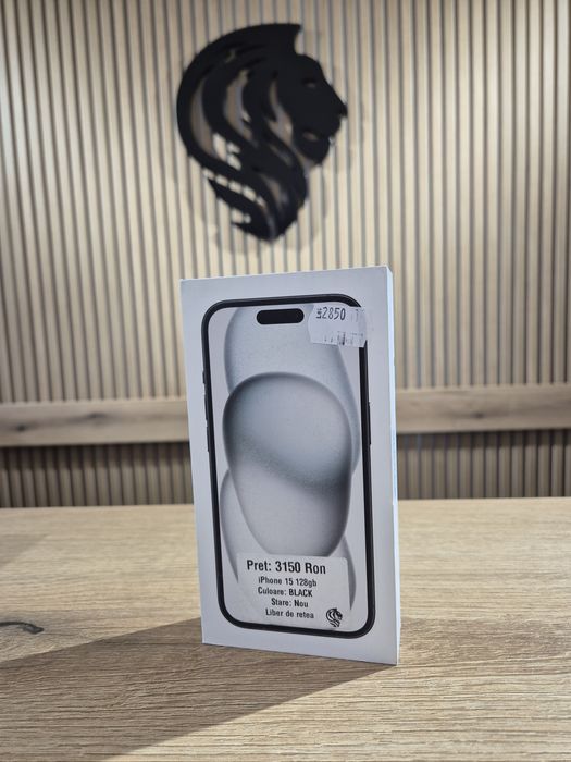 iPhone 15 128gb Black Neverlocked/Fact+Garantie