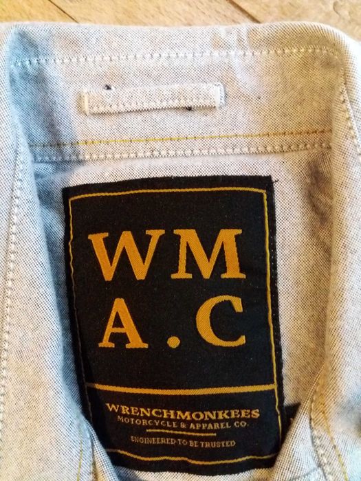 Cămașa Wrenchmonkees mărimea M, de colecție, pentru motocicliști