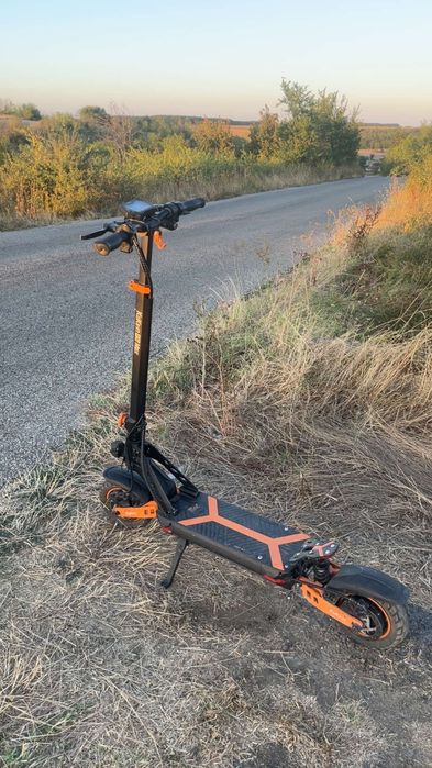 Kukirin G2 Max schimb și cu Bike full suspension