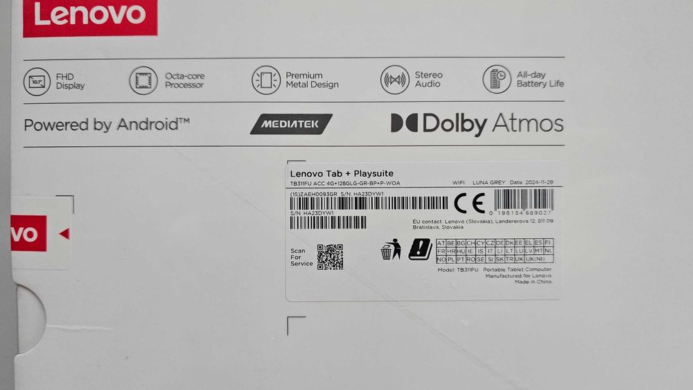 Tableta Lenovo Tab, Octa-Core,10.1" nou sigilat
