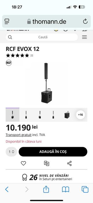 Mixer Digital Yamaha si Sistem de boxe Active