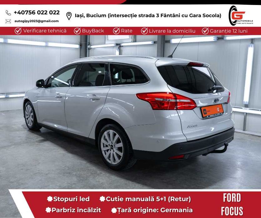 FORD FOCUS Fab2016Benzină Euro6Navi Xenon Climatronic Senzori Garanție