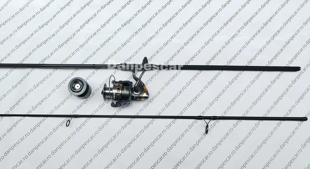 SET CRAP Lanseta 3,90m PROFL VIPER 3,5LBS SI Mulineta GLAMOUR 7000
