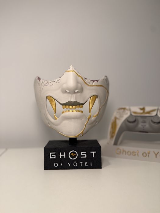 Masca Ghost of Yotei + suport controller