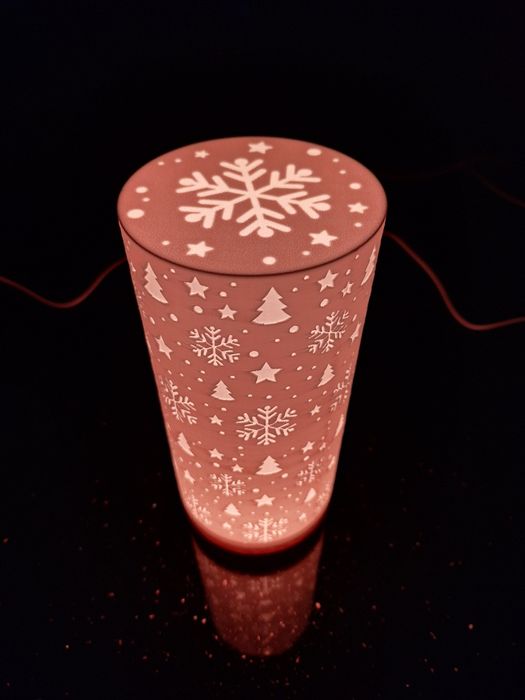 Коледна нощна лампа