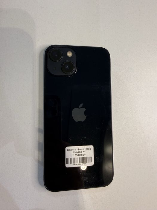 Iphone 13 Черный 128 Gb 75% + месяца гарантия