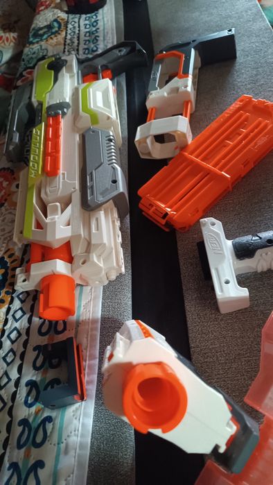 Pusca Nerf Modulus Electrica stare perfecta de functiune cu accesorii