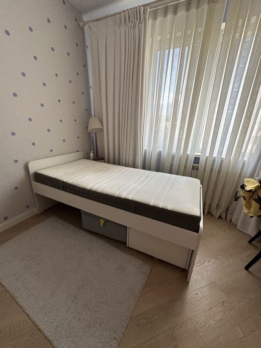 Детская кровать Икеа слэкт