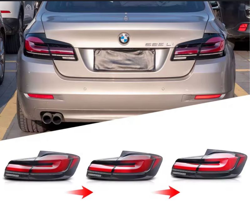 Set Stopuri Stop Triple Tripla Lampi Bmw Seria 5 F10 2010-16 Look G30