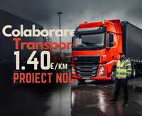 Contract transport comunitate 1,40€/km tractionisti