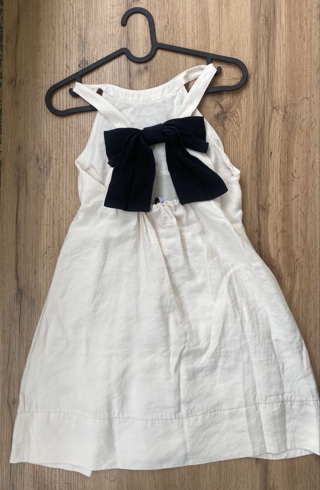 Zara- рокля от памучен сатен-7/8/9/10г-140см