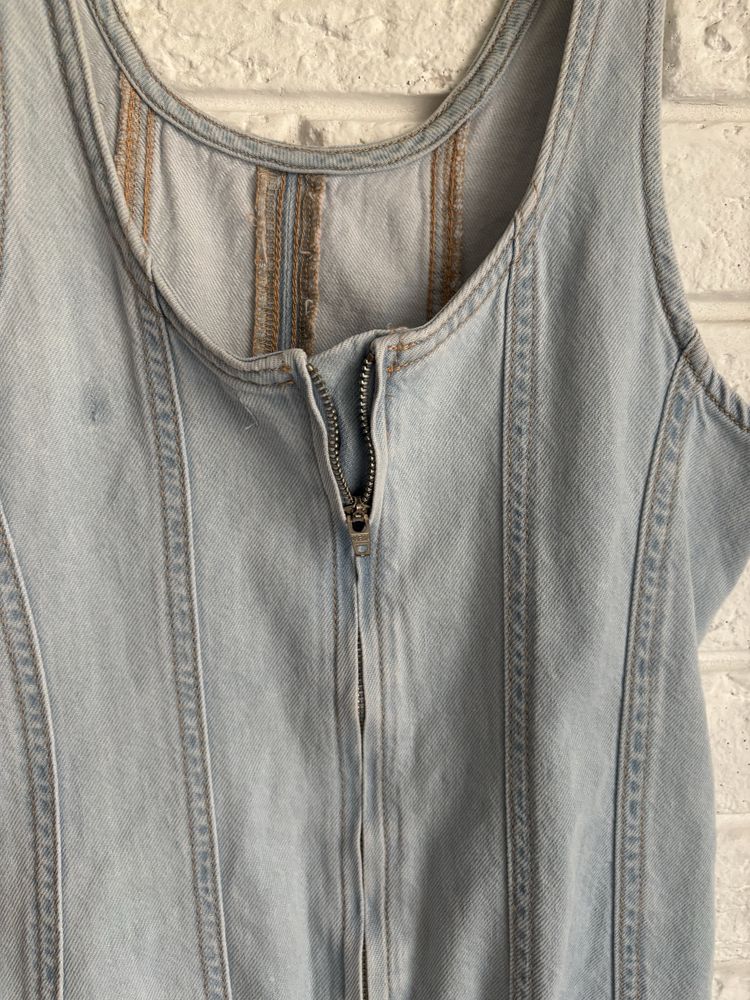 Детска дънкова рокля Zara 140 см