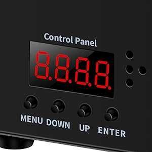 DMX 9 Lens LED RGB Stage Light Strobe Lighting Effect DJ Projector