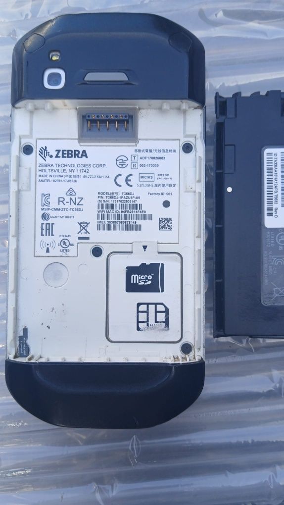 Zebra model ZC.56