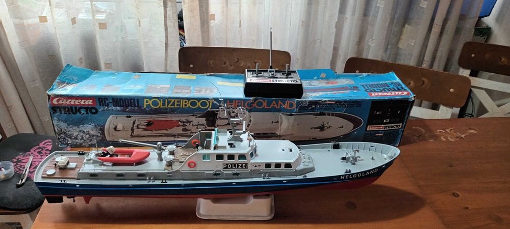 Navomodel RC Helgoland Carrera Structo ,Anii "70,Radiocomanda