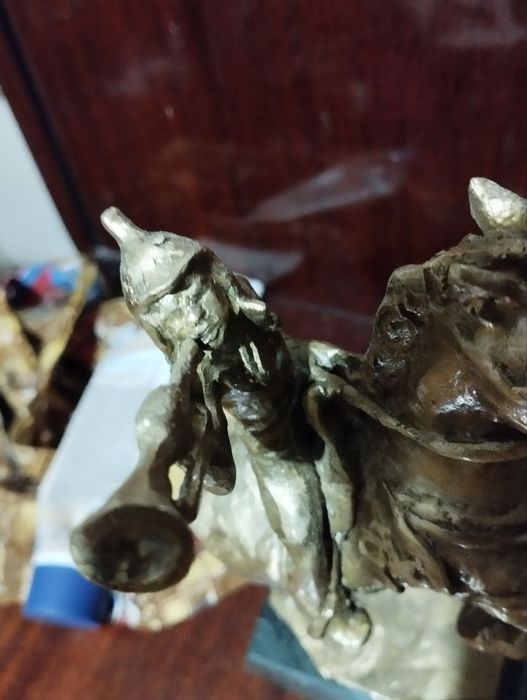 статуэтка мальчишь кибальчишь бронза