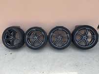 Roti / jante R19 5x112 Audi VW ET 36 8J 66.6 cauciucuri 255/35/19