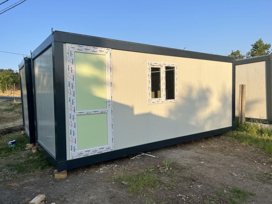 Containere organziare de santier Container birou vestiar de locuit