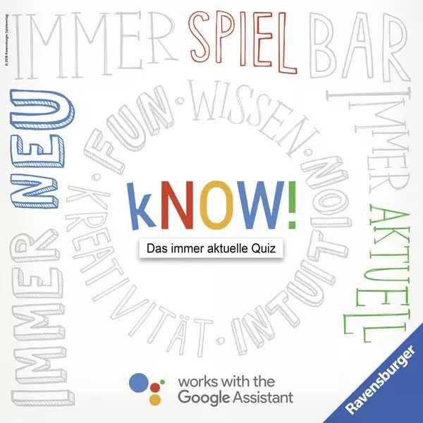 kNOW! de la  Ravensburger cu google assist inclus