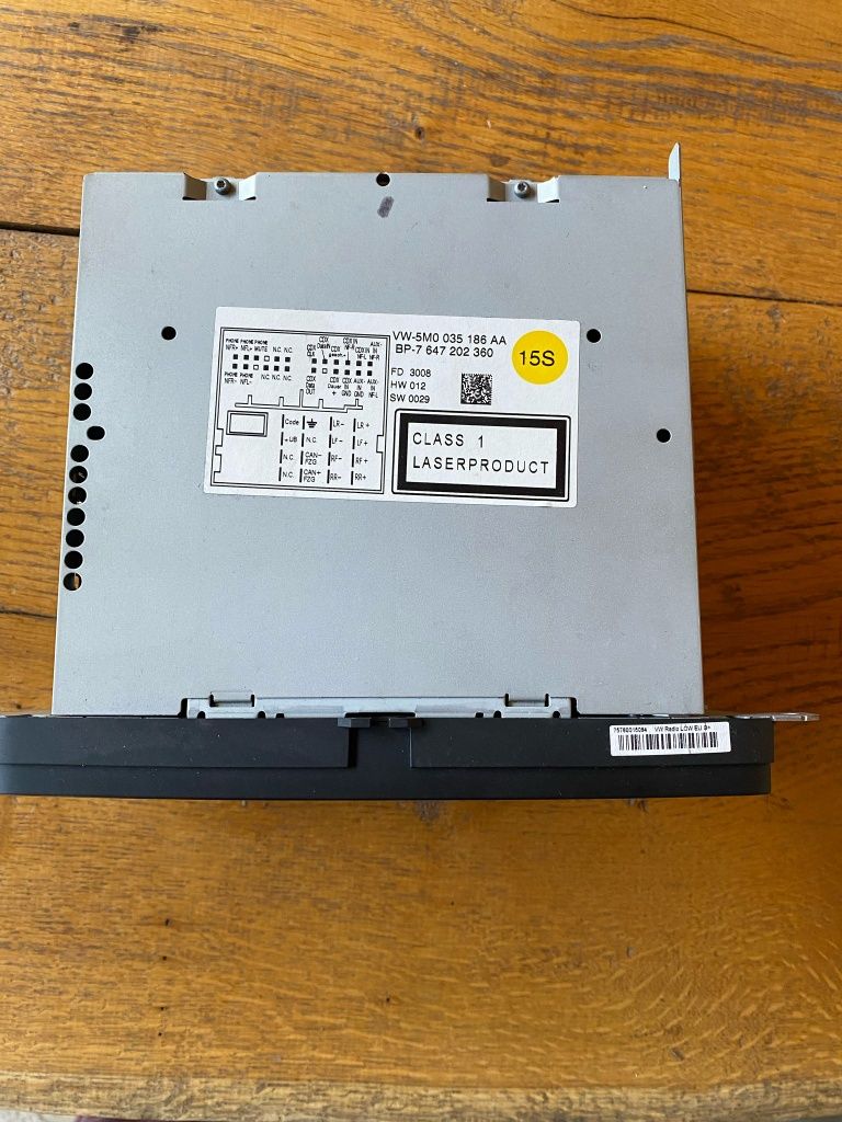 Radio CD MP3 original VW RCD 310