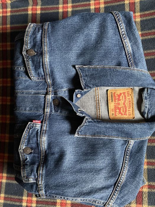 Куртка Джинсовая оригинал  Levi’s Trucker Jacket 3th размер XL