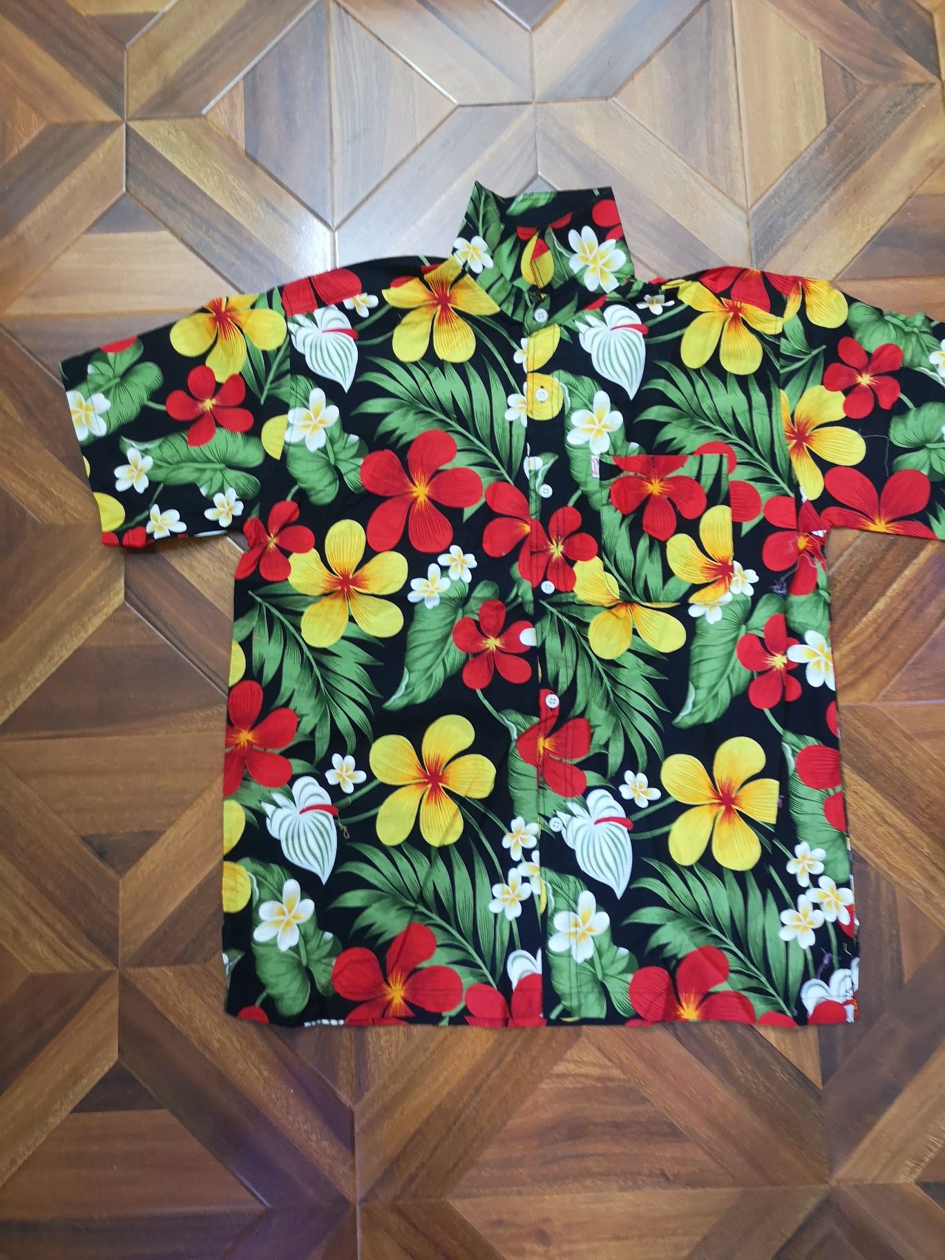 Camasa hawaii inflorata Xl