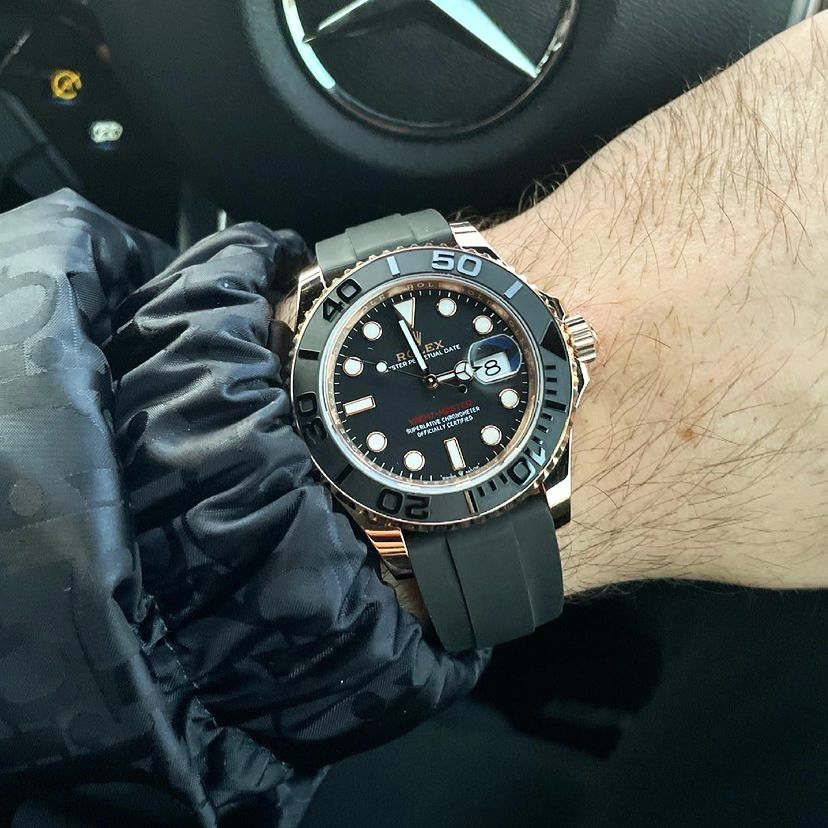 Rolex yacht - master 40 mm rubber