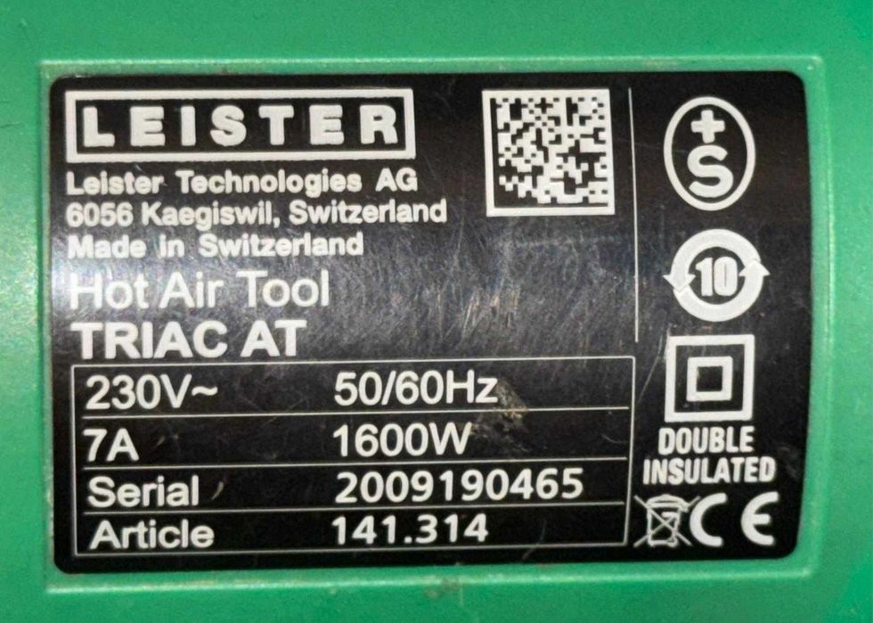 Pistol generator de aer cald LEISTER Triac AT
