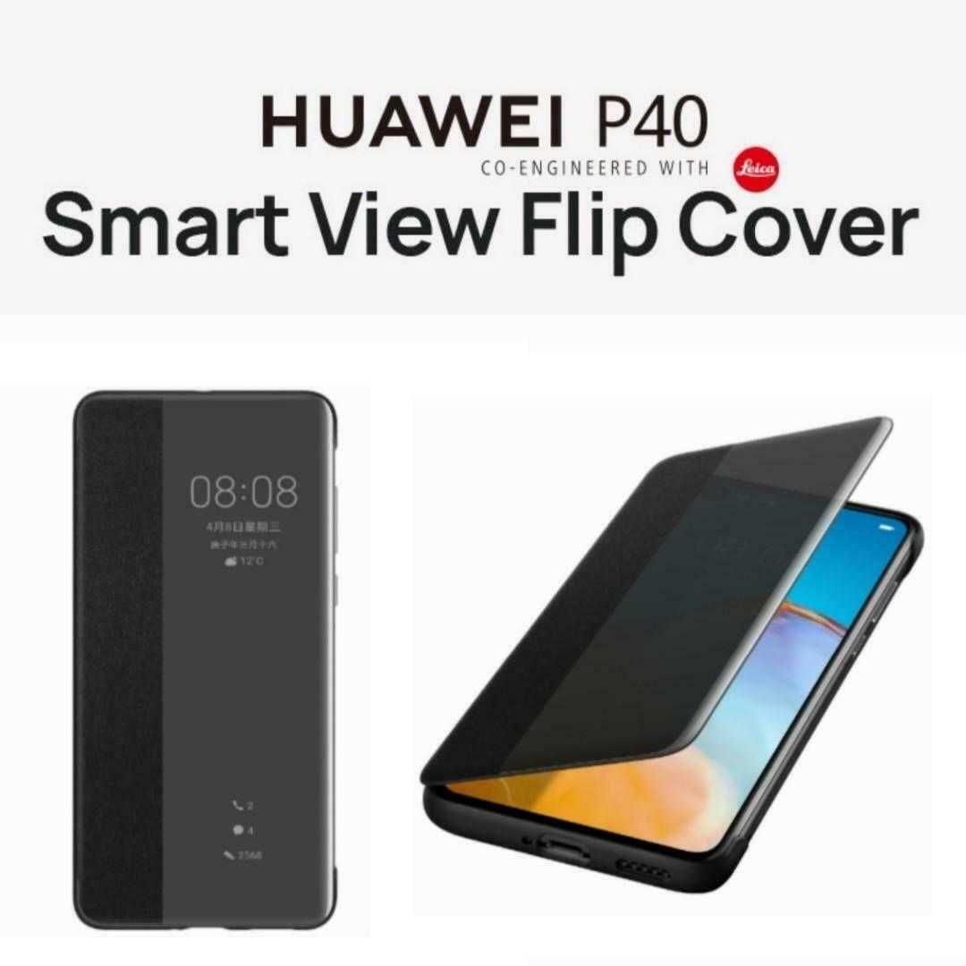 Husa originala Smart View Cover Huawei P40 + stylus 51993703
