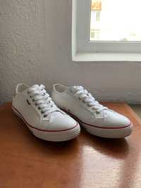 Tenisi Levi’s Premium albi - 44 (stil Converse)