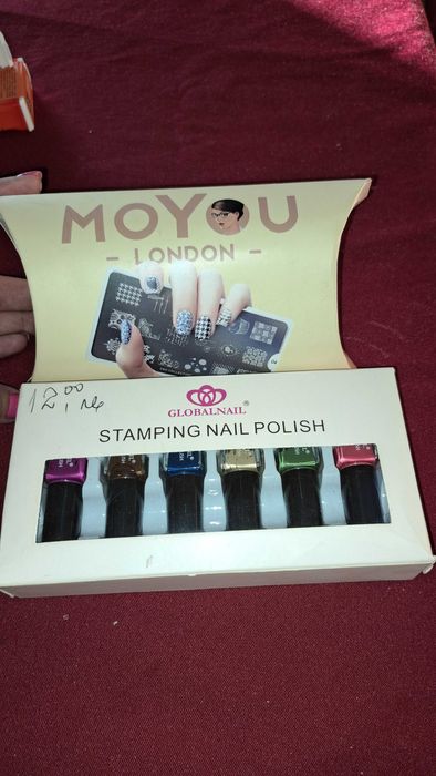 MoYou комплект печати за маникюр, допълнителни лакове и дизайни
