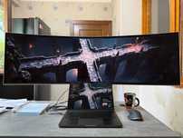 Samsung Odyssey OLED G9 G95SC gaming monitori sotiladi