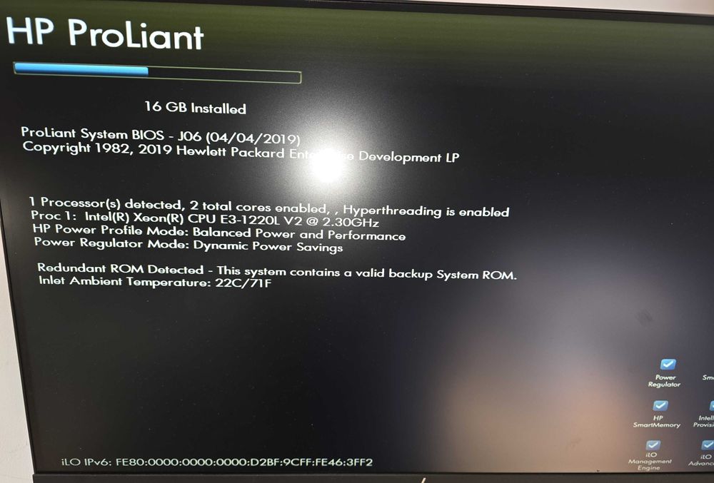 Microserver HPE Gen8