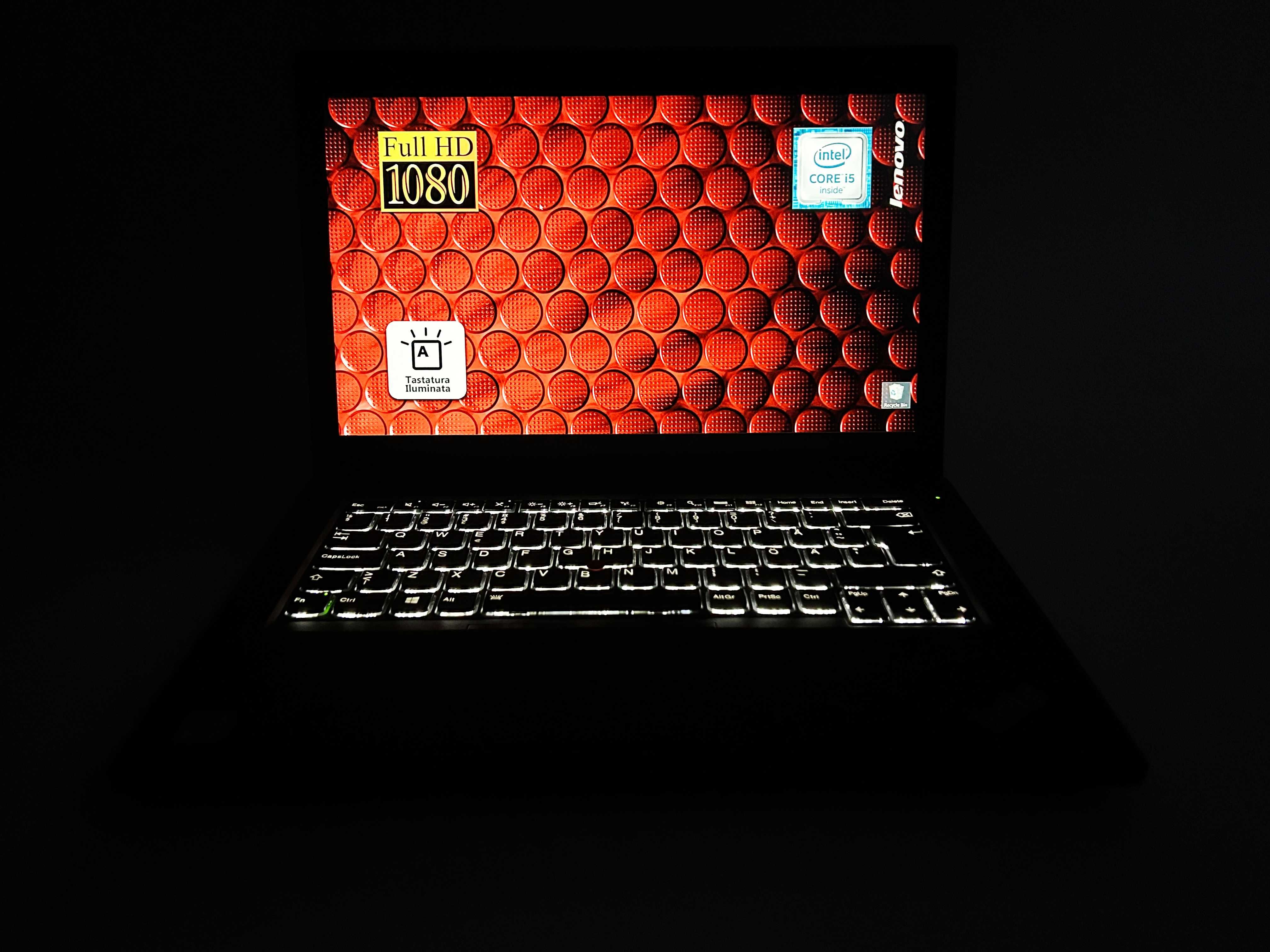 Laptop Lenovo Thinkpad i5 256GB SSD FULL HD SLIM Business CA NOU