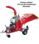 Alta Tocator crengi si resturi vegetale pe benzina Caravaggi model Bio 235 GX690 cu opțiune NO STRESS - UTILIZAT 175 ore de functionare