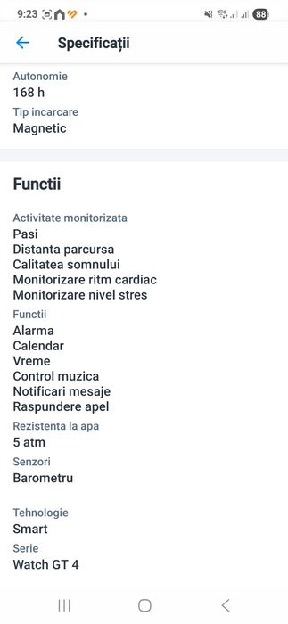Smartwach Huawei GT 4