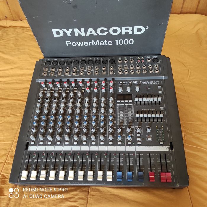 Динакорд DYNACORD PowerMate 1000-1 made in Germany