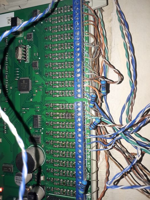 Установка пожарно-охранной сигнализации